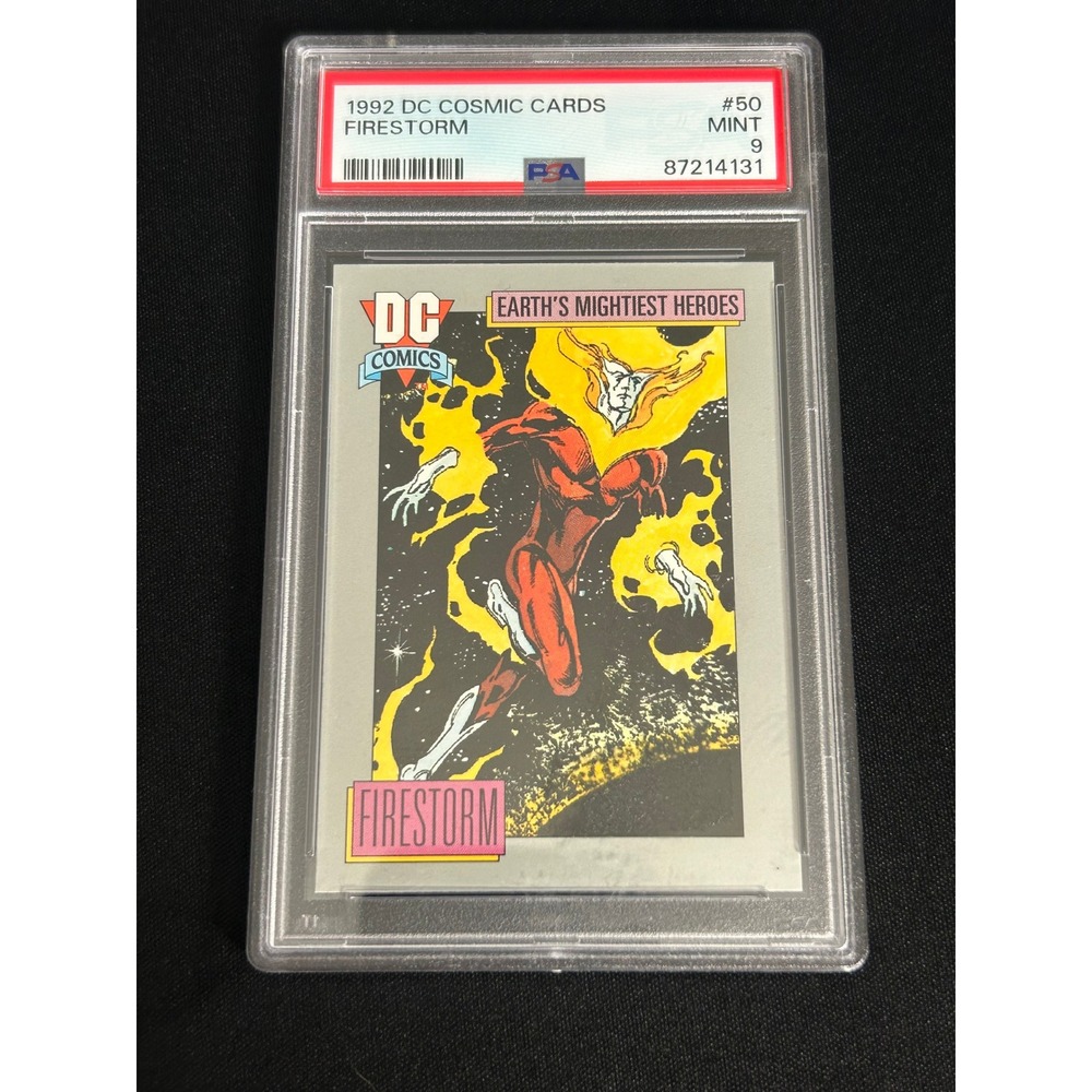 1992 DC Cosmic Cards Firestorm #50 MINT 9 Earth's Mightiest Heroes‎